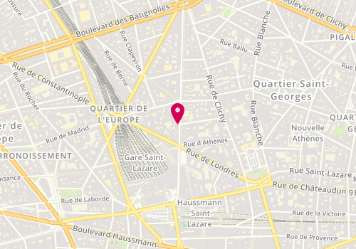 Plan de Optical Service, 33 Rue Amsterdam, 75008 Paris
