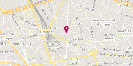 Plan de 01Optical.com, 33 Rue d'Amsterdam, 75008 Paris