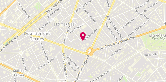 Plan de Mg Optic, 14 Rue Poncelet, 75017 Paris