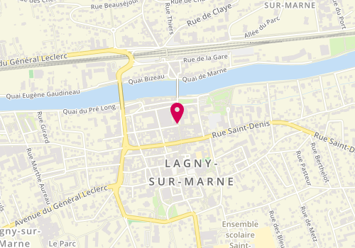 Plan de Optique du Chemin de Fer | Opticien Lagny-sur-Marne (77), 36 Rue du Chemin de Fer, 77400 Lagny-sur-Marne