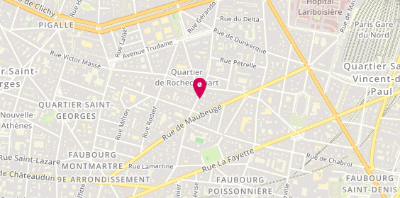 Plan de Atol, 40 Rue Marguerite de Rochechouart, 75009 Paris