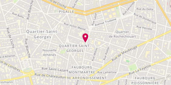 Plan de L'Artisant du Regard, 37 Rue Martyrs, 75009 Paris