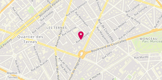 Plan de Optique et Chocolat, 28 Rue Poncelet, 75017 Paris