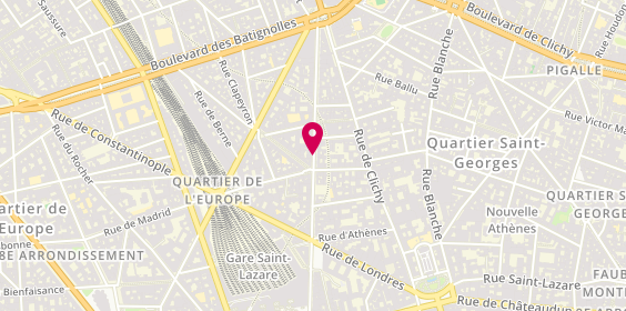 Plan de Optic 2000, 51 Rue d'Amsterdam, 75008 Paris