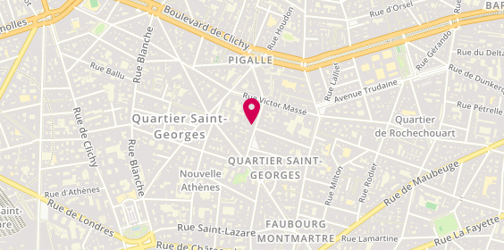 Plan de Dada Optic, 17 Rue Henry Monnier, 75009 Paris