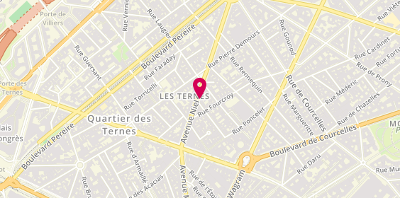 Plan de Optique Duroc, 22 avenue Niel, 75017 Paris