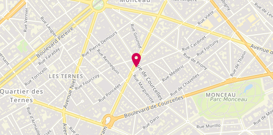Plan de CONSTANT Opticiens, 78 avenue de Wagram, 75017 Paris