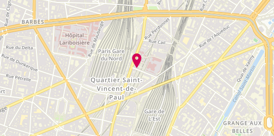 Plan de Nord Optical, 18 Rue Demarquay, 75010 Paris