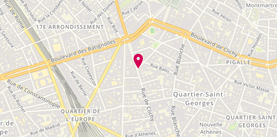 Plan de New Vision, 2 Rue Vintimille, 75009 Paris
