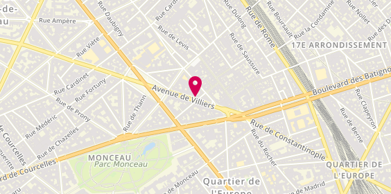 Plan de Dg Optique, 18 Avenue Villiers, 75017 Paris