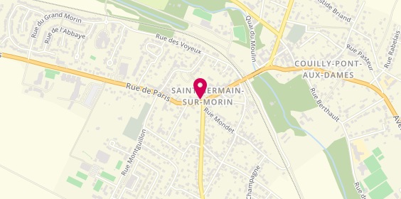 Plan de Opticiens Balouzat, 26 Place de la Mairie, 77860 Saint-Germain-sur-Morin