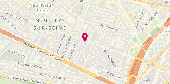Plan de Vogue Optique, 79 avenue du Roule, 92200 Neuilly-sur-Seine
