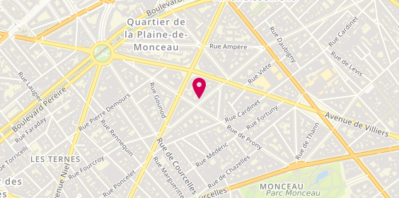 Plan de Optique du Parc Pop's, 94 Rue Jouffroy d'Abbans, 75017 Paris