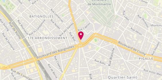 Plan de Optical Discount, 4 avenue de Clichy, 75018 Paris