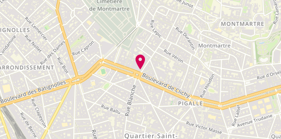 Plan de Les Lunettes d'Opta Les Couturiers d'Op, 1 Rue Lepic, 75018 Paris