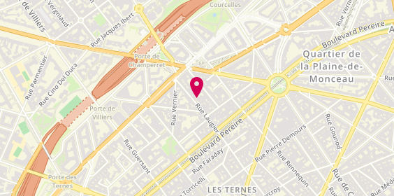 Plan de Siège Optical Center, 74 Rue Laugier, 75017 Paris