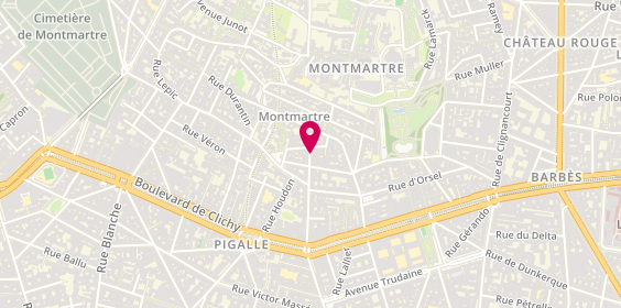 Plan de Seemon Optic, 98 rue des Martyrs, 75018 Paris