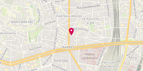 Plan de Best Vision, 65 Rue Goutte d'Or, 75018 Paris