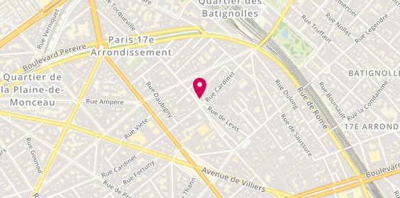 Plan de Optisoins, 70 Rue de Tocqueville, 75017 Paris