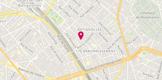 Plan de Le Collectif des Lunetiers, 39 Rue des Batignolles, 75017 Paris