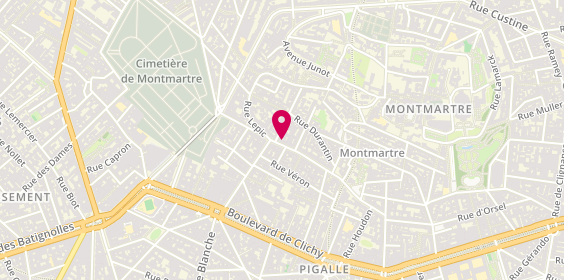Plan de Optic 2000, 56 Rue des Abbesses, 75018 Paris