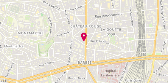 Plan de Barbers Optic, 21 Boulevard Barbès, 75018 Paris