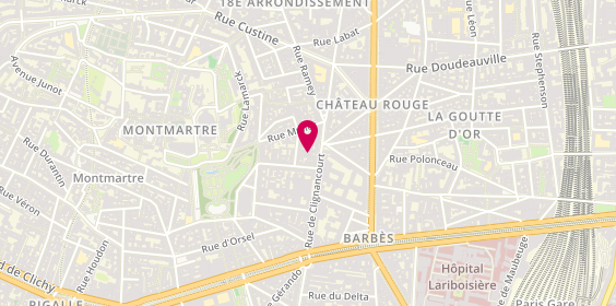 Plan de Bruno Optique, 37 Rue de Clignancourt, 75018 Paris