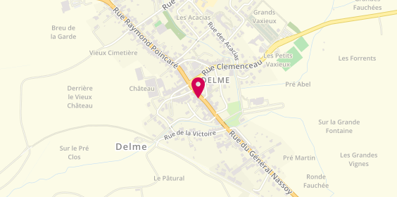 Plan de Le Lunetier, 8 Rue du Général Nassoy, 57590 Delme