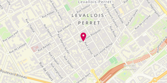 Plan de Tahel Optic, 41 Rue Carnot, 92300 Levallois-Perret