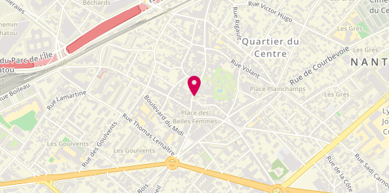 Plan de Opticien Nanterre - Thorez - Krys, 12 Rue Maurice Thorez, 92000 Nanterre