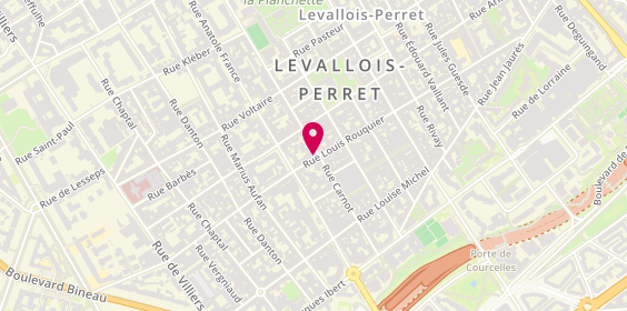 Plan de Cb Optic, 57 Rue Louis Rouquier, 92300 Levallois-Perret
