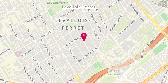 Plan de C.M Optique, 24 Rue Trébois, 92300 Levallois-Perret
