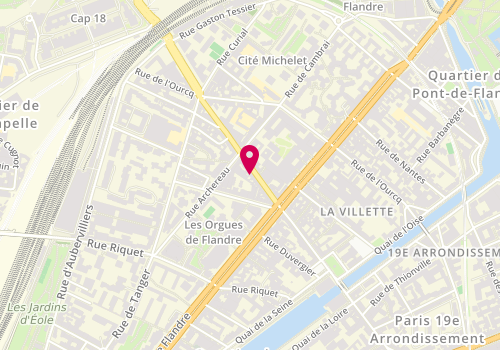 Plan de Sub, 203 Rue de Crimée, 75019 Paris