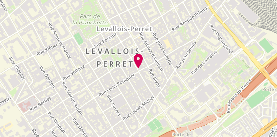 Plan de Alain Afflelou, 54 Rue du Président Wilson, 92300 Levallois-Perret