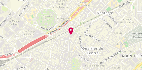 Plan de Optique Thorez, 78 Rue Maurice Thorez, 92000 Nanterre