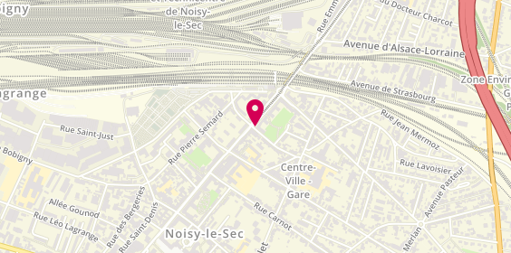 Plan de Noisy Optic, 102 Rue Jean Jaurès, 93130 Noisy-le-Sec