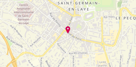 Plan de Balouzat Opticiens, 18-20 Rue de Paris, 78100 Saint-Germain-en-Laye