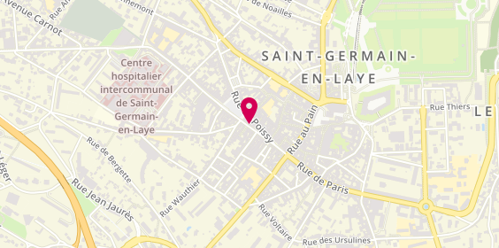 Plan de Alpha Optique Saint Germain, 10 Rue Pologne, 78100 Saint-Germain-en-Laye