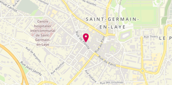 Plan de Le Lunetier Opticien, 22 Rue de Poissy, 78100 Saint-Germain-en-Laye
