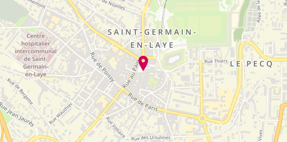 Plan de Optical Center, 9 Rue de la Salle, 78100 Saint-Germain-en-Laye