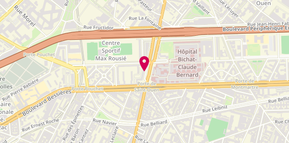 Plan de Five Optic Optic Bichat, 5 avenue de la Prte de Saint-Ouen, 75017 Paris