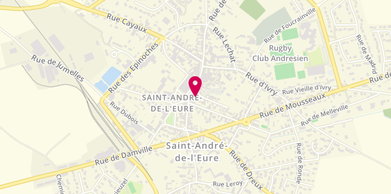 Plan de Lissac l'Opticien, 38 Rue du Chanoine Boulogne, 27220 Saint-André-de-l'Eure
