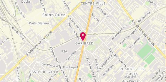 Plan de Optique Pierre Leman, 68 avenue Gabriel Péri, 93400 Saint-Ouen-sur-Seine