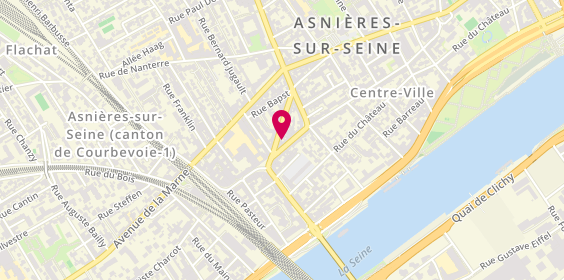 Plan de Krys, 42 grande Rue Charles de Gaulle, 92600 Asnières-sur-Seine
