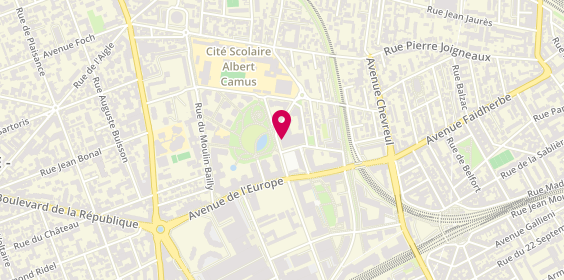 Plan de Rome Optic, 19 Rue Hispano Suiza, 92270 Bois-Colombes