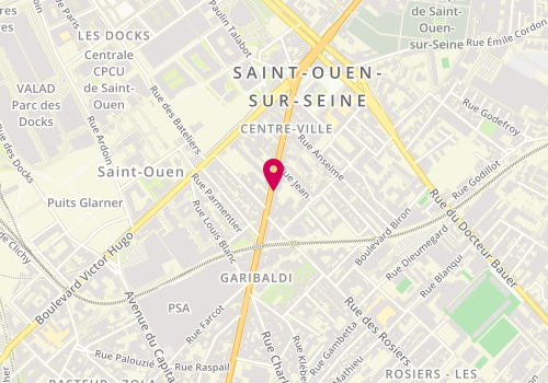 Plan de Optical Service - Os+, 35 Bis avenue Gabriel Péri, 93400 Saint-Ouen-sur-Seine