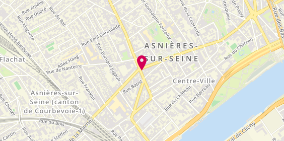 Plan de TroisD Vision, 44 Rue Galliéni, 92600 Asnières-sur-Seine