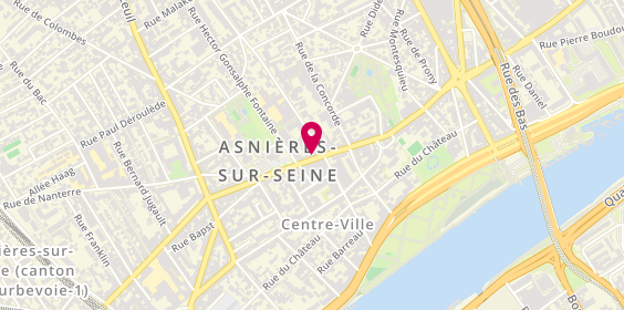 Plan de Alain Afflelou, 5 Rue Pierre Brossolette, 92600 Asnières-sur-Seine