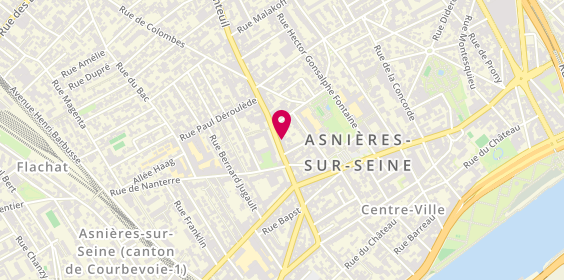 Plan de Atol Les Opticiens, 22 Av. d'Argenteuil, 92600 Asnières-sur-Seine