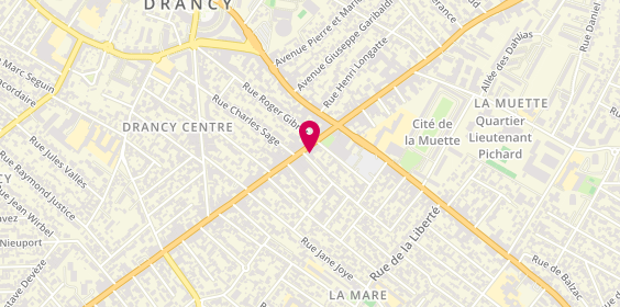 Plan de Palace Optique, 114 avenue Henri Barbusse, 93700 Drancy